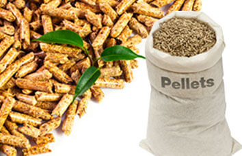 秸稈顆粒(lì)環保