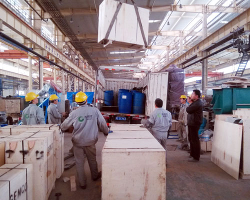 山東客戶（hù）訂購200型雞飼料顆粒機案例