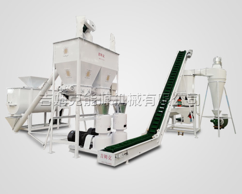 時產2噸飼(sì)料顆粒機組 時產2噸飼料顆粒機(jī)組