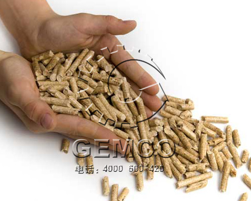 17c一起官网品牌雞鴨鵝飼料顆粒機製粒（lì）效（xiào）果成品圖